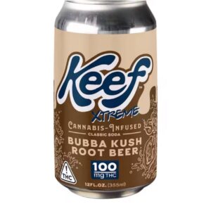 Keef Cannabis Infused Drink Bubba Kush Root 100MG Thc Root 100MG Thc