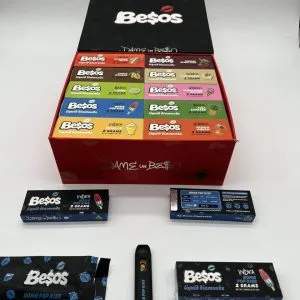Besos Disposable 2G THC Vapes | Besos 2G Disposable